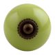 Lime Round Antique Fitting Ceramic Cabinet Knob